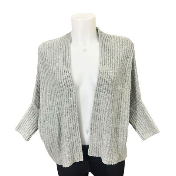 Barefoot Dreams CozyChic Lite Knit Open front DolmanSleeve Cardigan Green XS/XXS - Picture 1 of 10